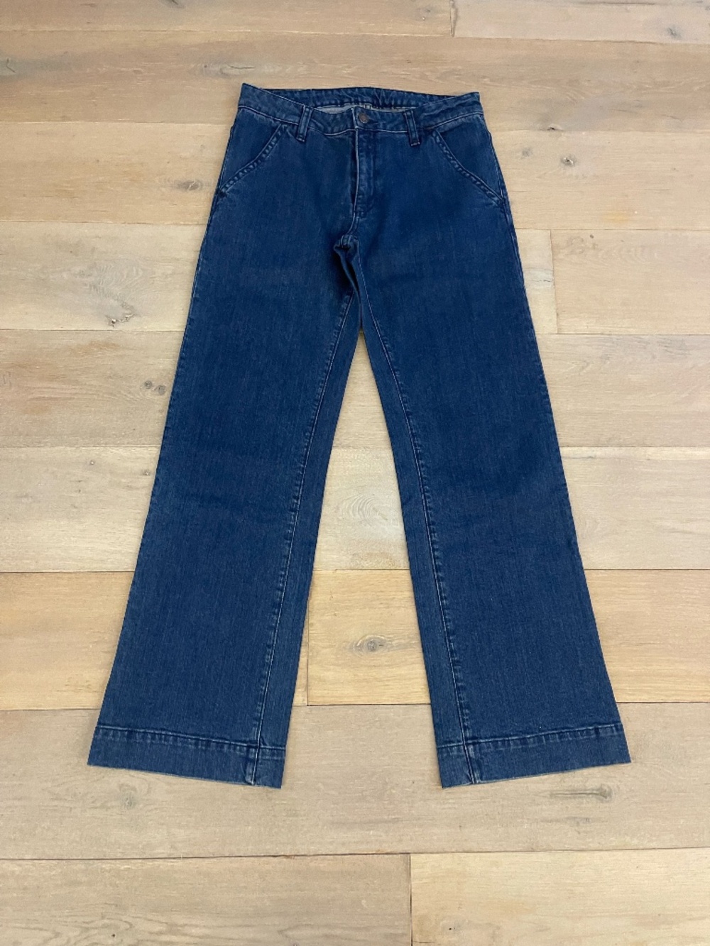 6397 Blue Denim Flare Jeans